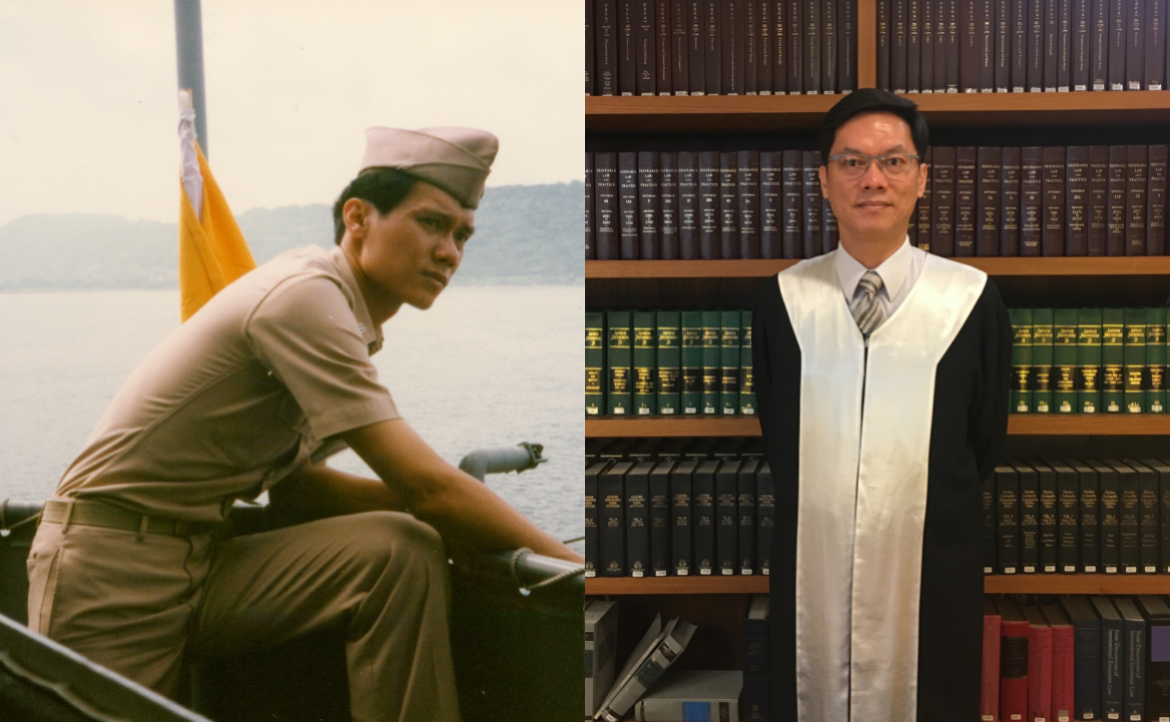 獨一無二的「半路出家」律師：多年海軍生涯後，三年當六年用的「退伍習法」奇遇記